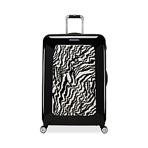 Ted Baker Take Flight Zebra Print Large Spinner Suitcase