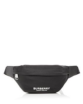 BURBERRY Smooth Calfskin Brummell Bum Bag Black 1251627