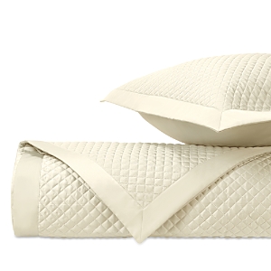 Home Treasures Diamond Quilted Coverlet, King In Ivory