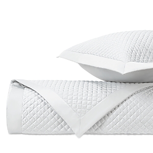 Home Treasures Diamond King Quilted Sham, Pair In White