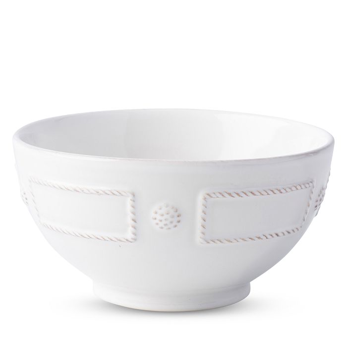 Juliska Berry & Thread French Panel Cereal Bowl In Whitewash