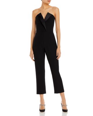 Aidan by Aidan Mattox Strapless Jumpsuit Bloomingdale s