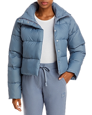 Alo Yoga Gold Rush Puffer Jacket In Steel Blue