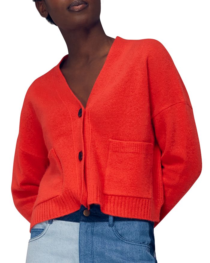Whistles Twin Pocket Cardigan Bloomingdale's