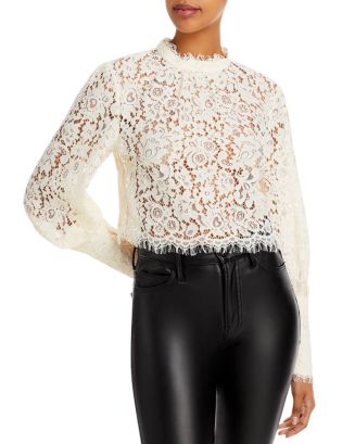 Bardot Georgia Lace Top Bloomingdale's