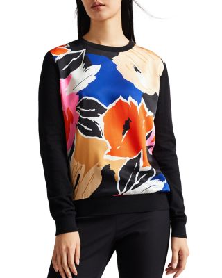 ted baker sweater with bow