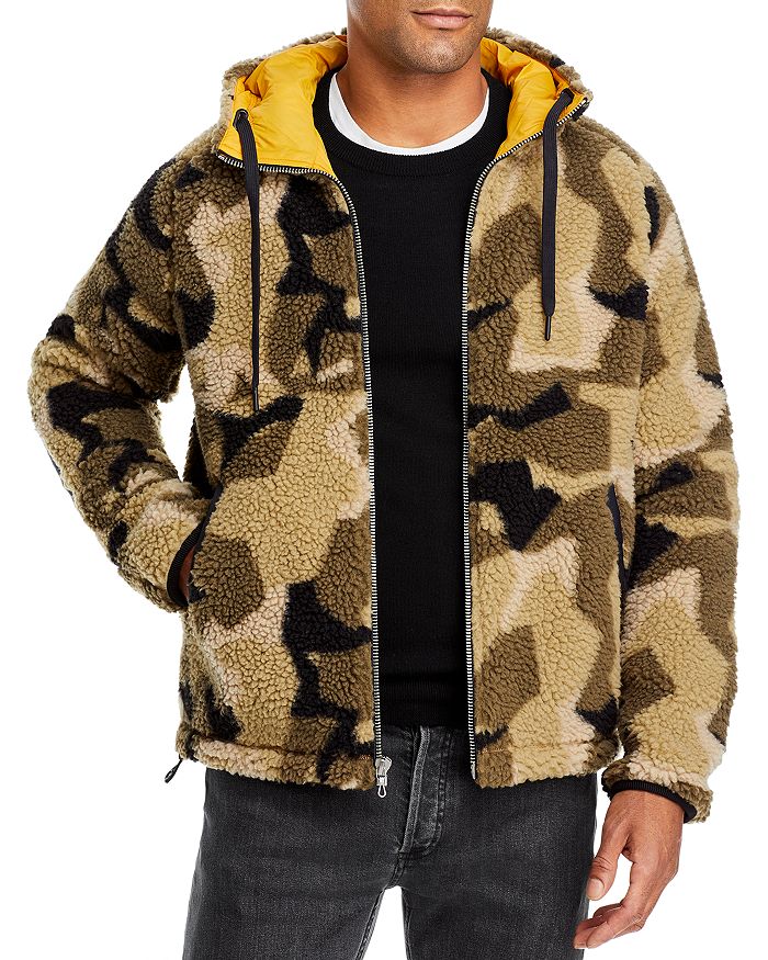 rag & bone Oversized Fleece Jacket Bloomingdale's