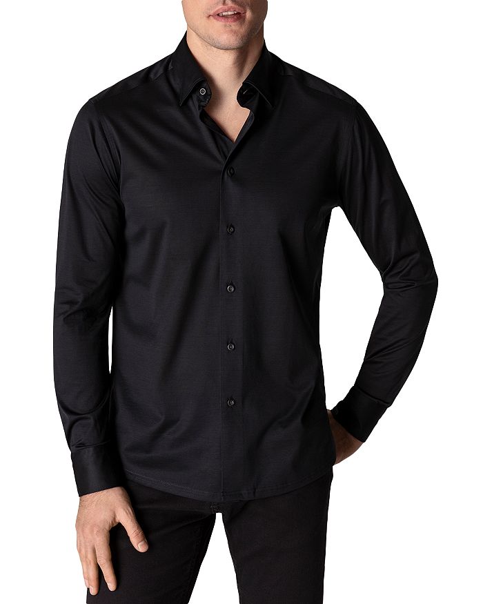 Eton Contemporary Fit Jersey Shirt | Bloomingdale's