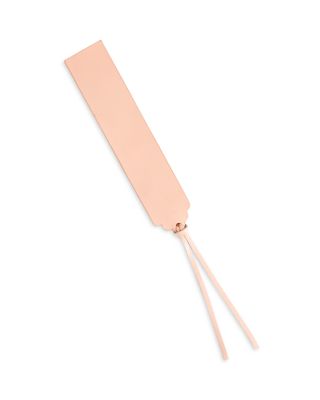 Royce New York Leather Bookmark In Light Pink