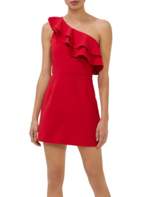 bcbg cream dress
