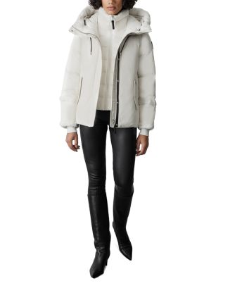 Mackage Shearling Trim Down Puffer Coat 