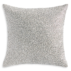 Hudson Park Collection Faded Geometric Decorative Pillow, 18 X 18 - 100% Exclusive In Slate