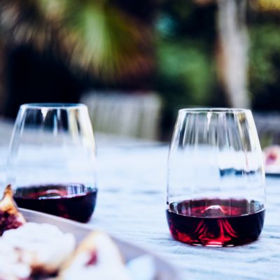 Elegance Optic Stemless Wine Glass, Set of 2