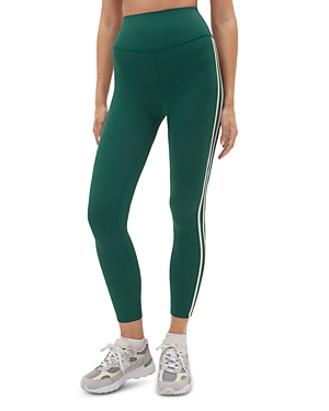 Splits59 Ella High-waisted Airweight 7/8 Legging In Arugula/vintage White