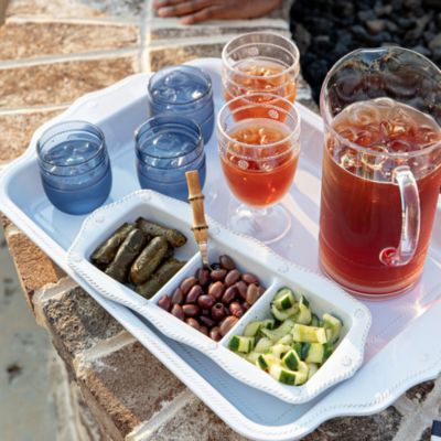 Berry & Thread Melamine 24" Handled Tray