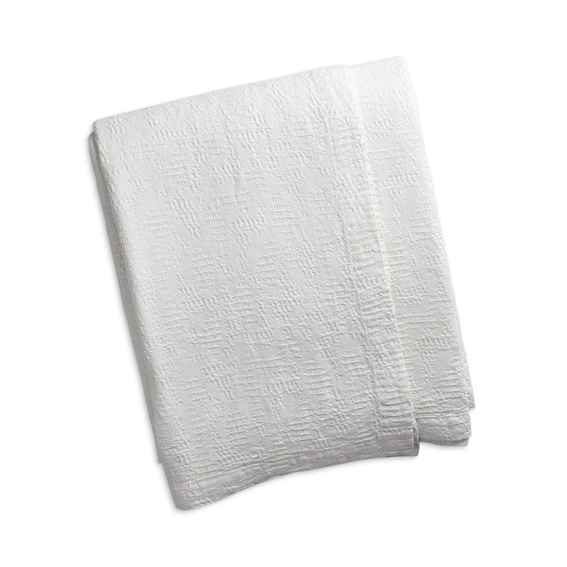 Lili Alessandra River Blanket, Queen In White