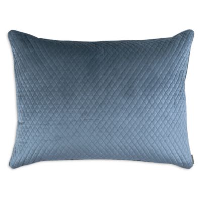 Lili Alessandra Valentina Quilted Velvet Luxe Euro Decorative Pillow, 27 x 36