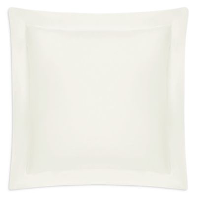 Matouk Positano Hemstitch Wrinkle Free Euro Sham In Ivory
