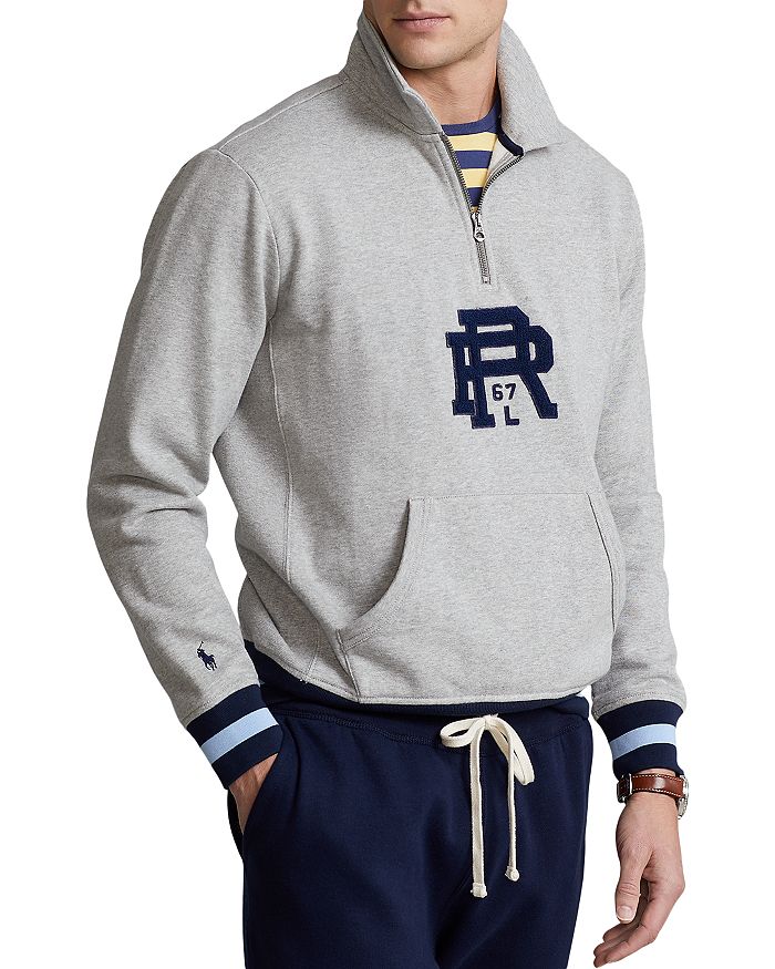 Polo Ralph Lauren Cotton Blend Fleece Logo Crest Appliqué