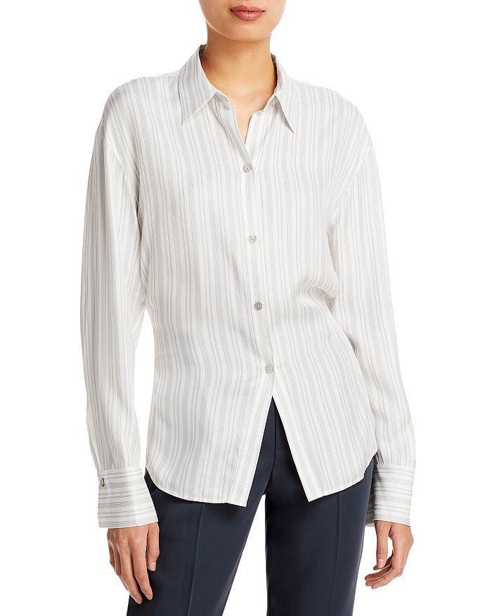 Vince Striped Shirt | Bloomingdale's