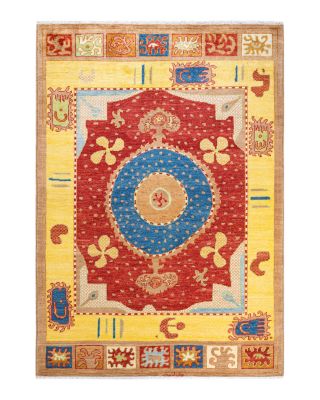 Modern M1624 Area Rug, 6'2" x 8'10"