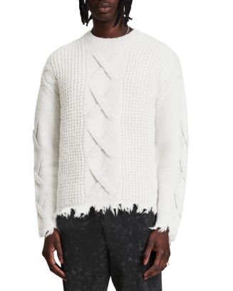 All outlets Saints Spitalfields Signal Alpaca Wool Cardigan Sweater