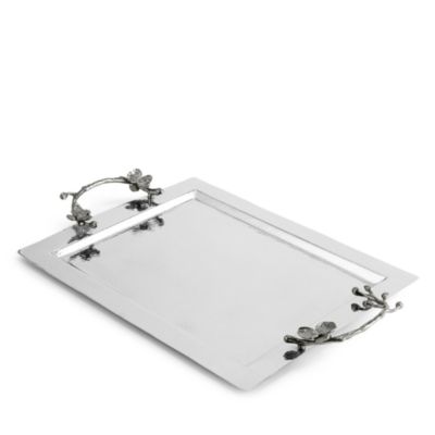 Black Orchid Serving Tray