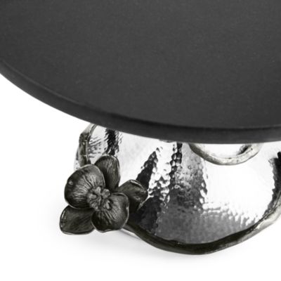 Black Orchid Cake Stand