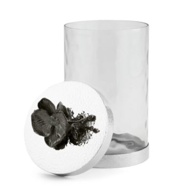 Michael Aram Black Orchid Canister, Medium