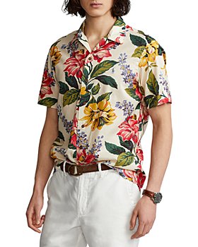 Polo Ralph Lauren - Classic Fit Floral Print Camp Shirt