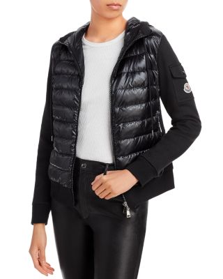 moncler jacket with sweater sleeves