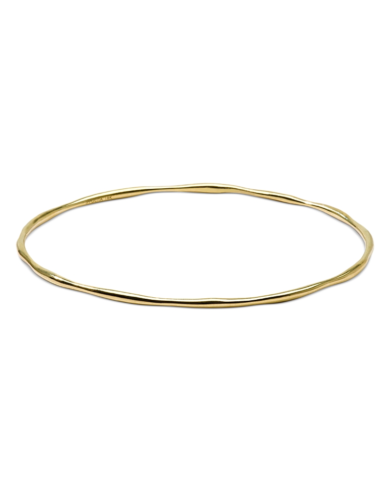 Ippolita 18k Yellow Gold Classico Squiggle Bangle Bracelet In Gold
