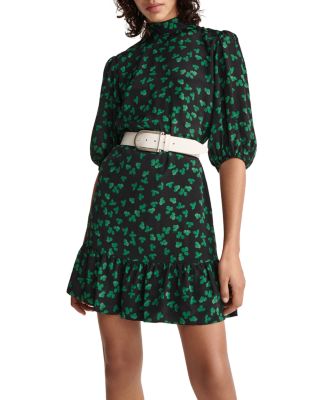 green emerald velvet dress The Kooples Dress, UK Size 10 main image 0