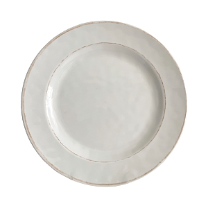 Hudson Park Collection Rustic White Melamine Dinner Plate - 100% Exclusive