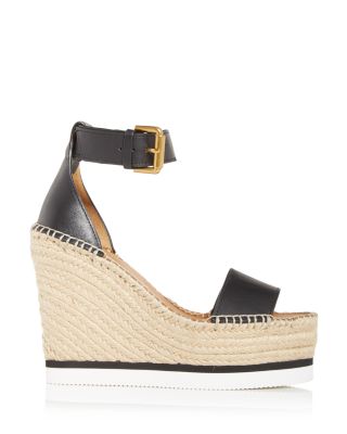 cheap black wedges