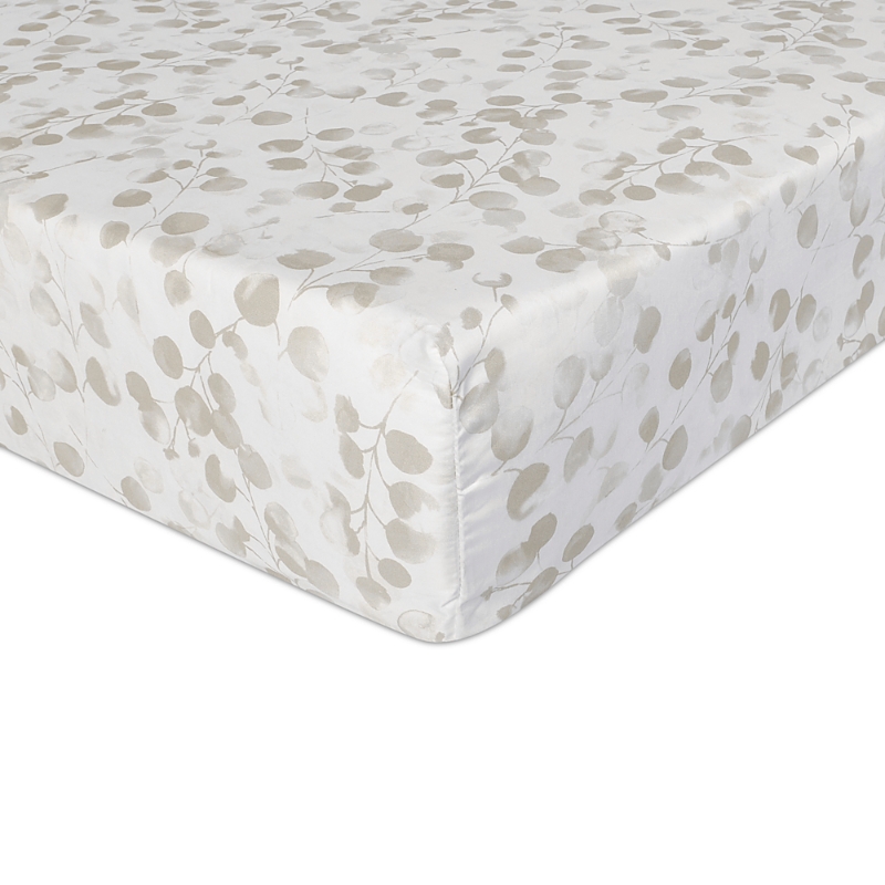 Anne De Solene Rosee Fitted Sheet, King In Neutral