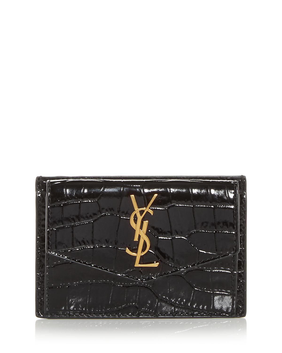 Saint Laurent Uptown Flap Card Case