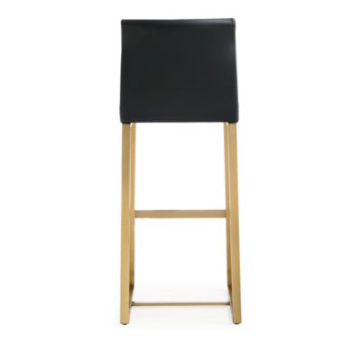  Denmark Performance Faux Leather Steel Barstool, Set of 2