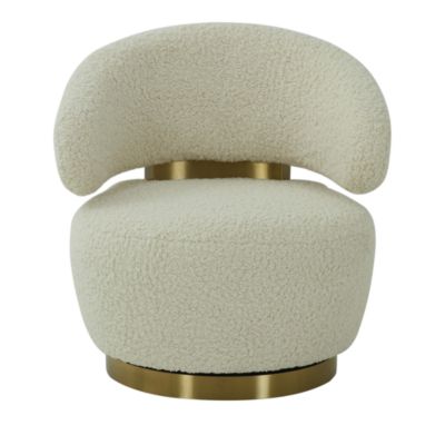 TOV Furniture - Austin Faux Shearling Chair