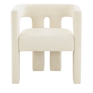 Shop Tov Furniture Sloane Velvet Chair In Cream