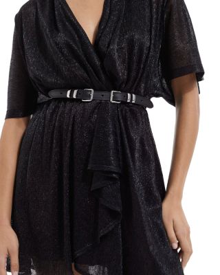 The Kooples - Double Buckle Thin Waist Belt
