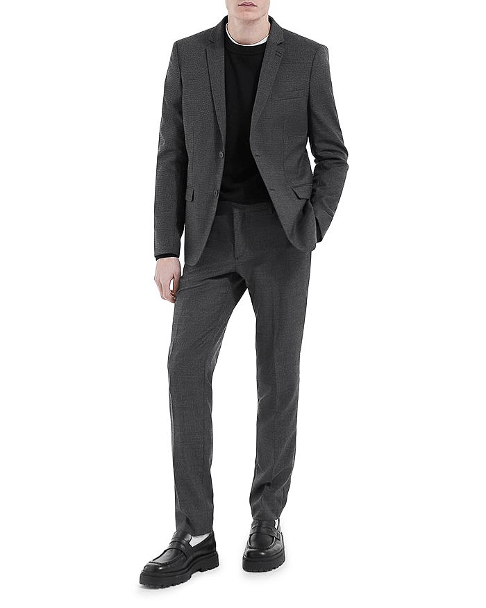 Buy Black Slim Fit Dress Pants by  with Free Shipping