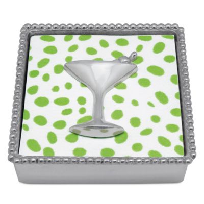 Cocktail Beaded Napkin Box