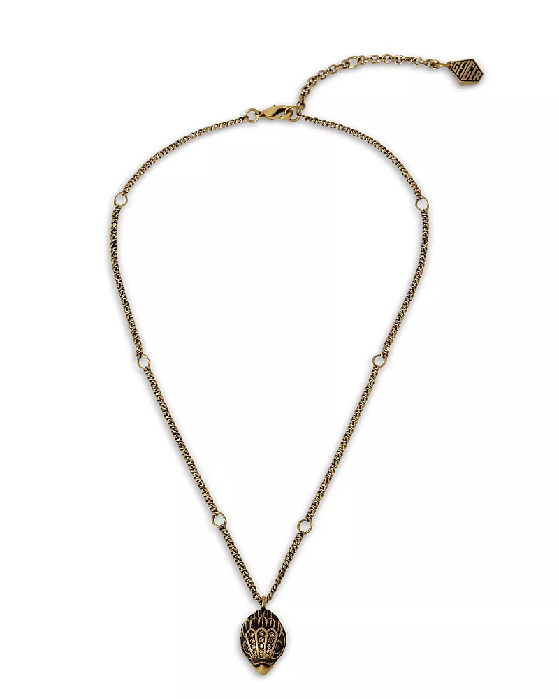 Kurt Geiger London Eagle Pendant Necklace, 16