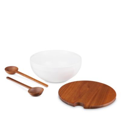 Duets Salad Bowl & Servers
