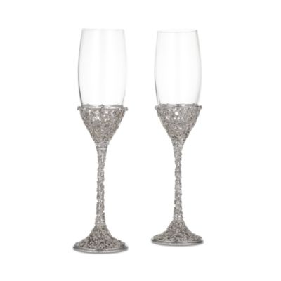 Olivia Riegel - Silver Isadora Flutes, Set of 2