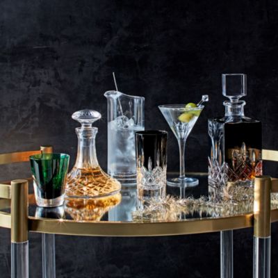 Lismore Black Square Decanter