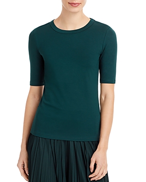 Hugo Boss Efita Short Sleeve T-shirt In Deep Verdite