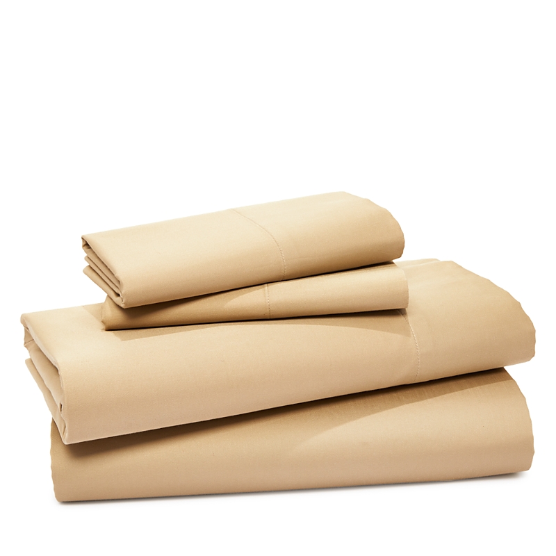 Sky 500tc Sateen Wrinkle-resistant Sheet Set, Twin - Exclusive In Safari Tan