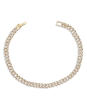 Baublebar Miley Pave Chain Link Bracelet In Gold